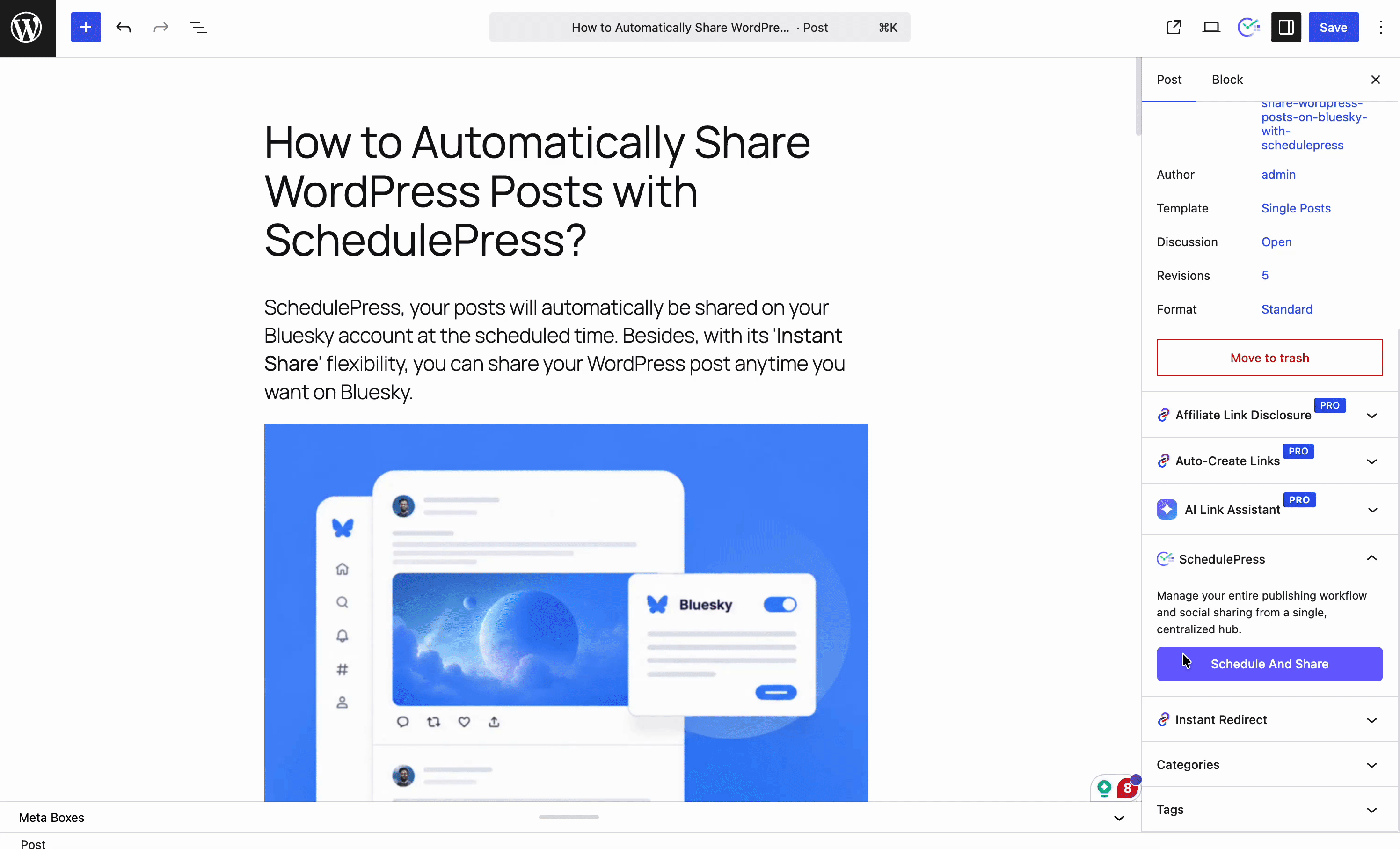 Introducing WordPress Auto Social Sharing on Multi Social Profiles, Facebook Groups & More - WPDeveloper WordPress auto social sharing