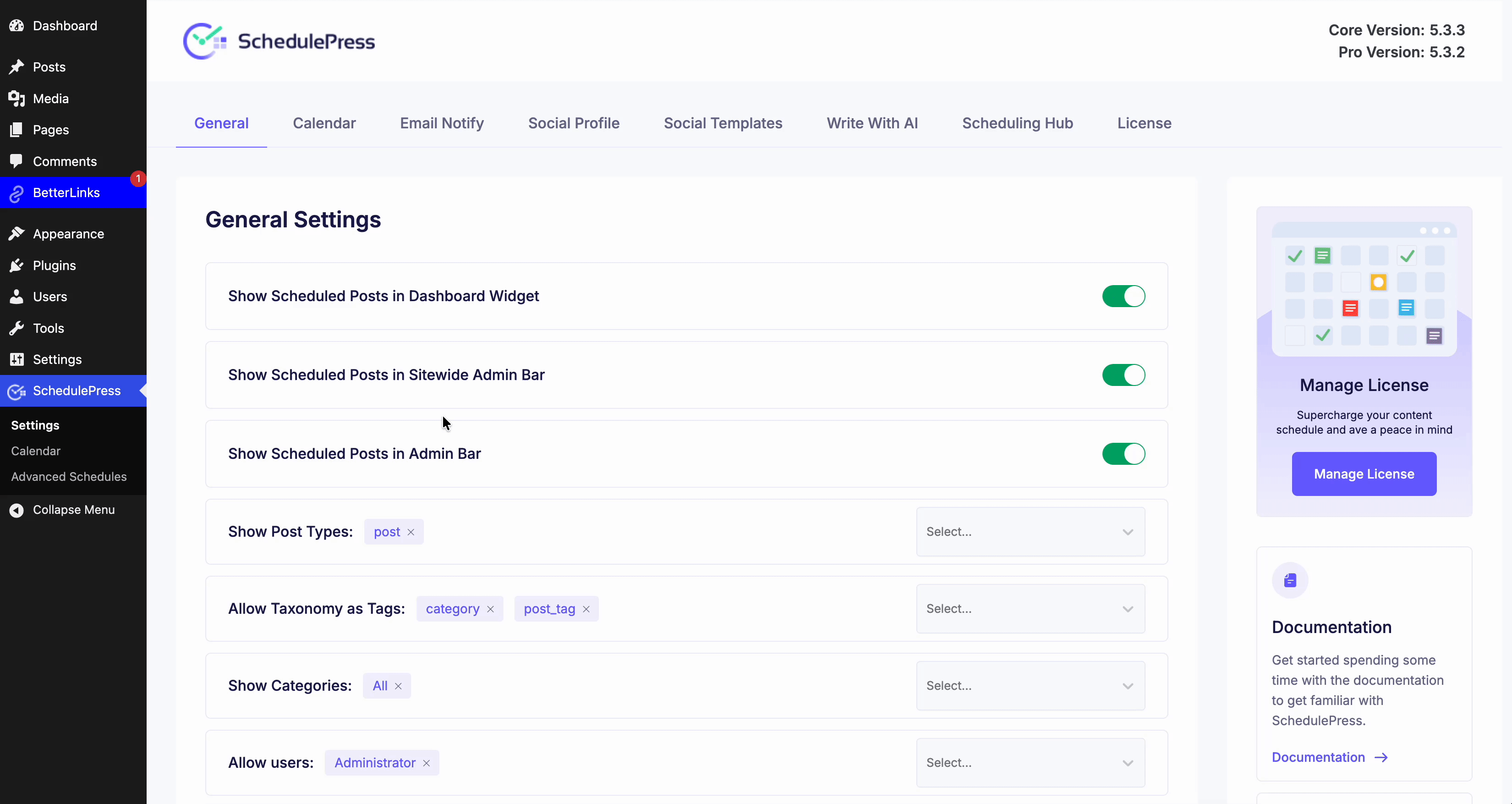 How to Automatically Share WordPress Posts on Google Business Profile Using SchedulePress? - WPDeveloper Share WordPress Posts on Google Business Profile